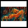 nude-model-lying-on-floor-wearing-nothing-but-heels-with-a-stained-glass-effect-photography-and-art-copyrighted-by-my-sensual-gift-of-houston-texas